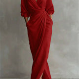 Iva - Linen Maxi Dress