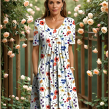 Marianne Elegant Floral Dress