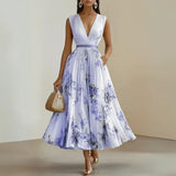 Zrinka - Maxi Chiffon Pleated Dress