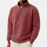 Thomas | Knitted Zip-Neck Jumper