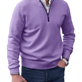 Keith | Everyday Zip-Neck Jumper
