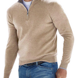 Eric | Classic Zip-Neck Jumper