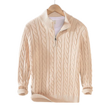 Graham | Casual Zip-Neck Jumper