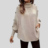 Norelle Cable Knit High Neck Jumper
