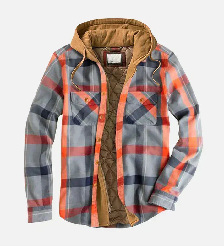 Barry | Checked Patchwork Jacket