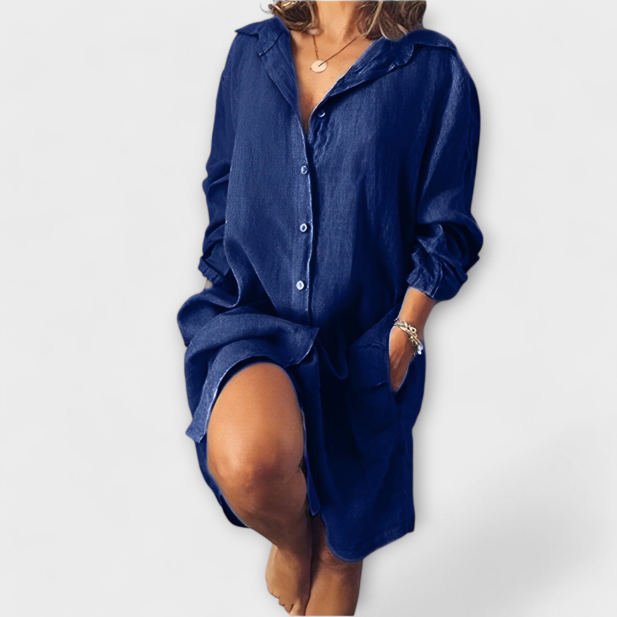 Grace Casual Canvas Blouse