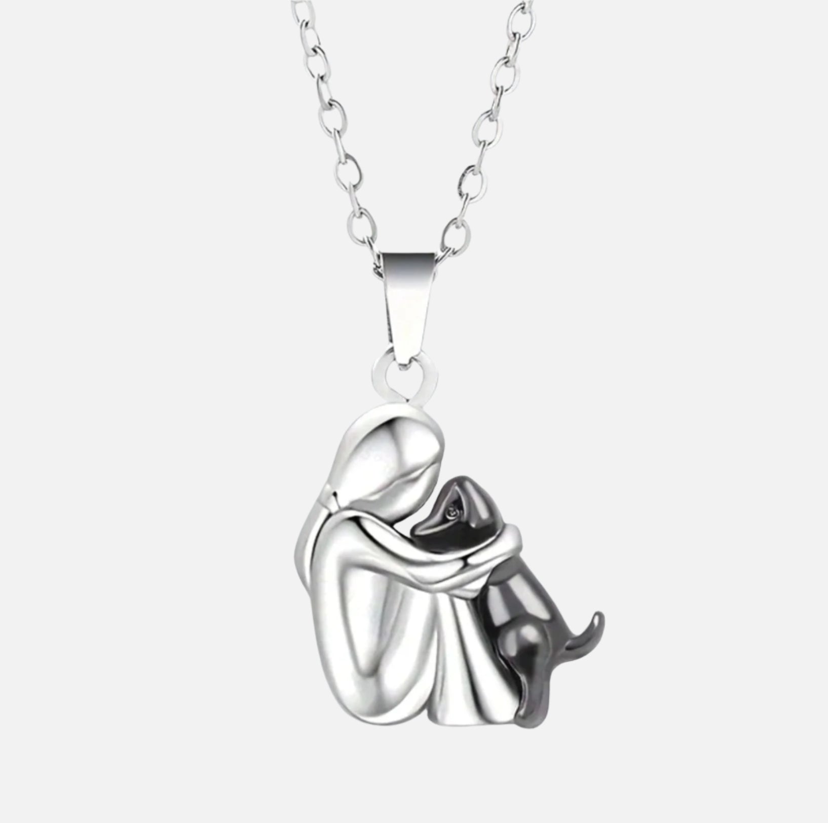 Olivia Dog Pendant Necklace