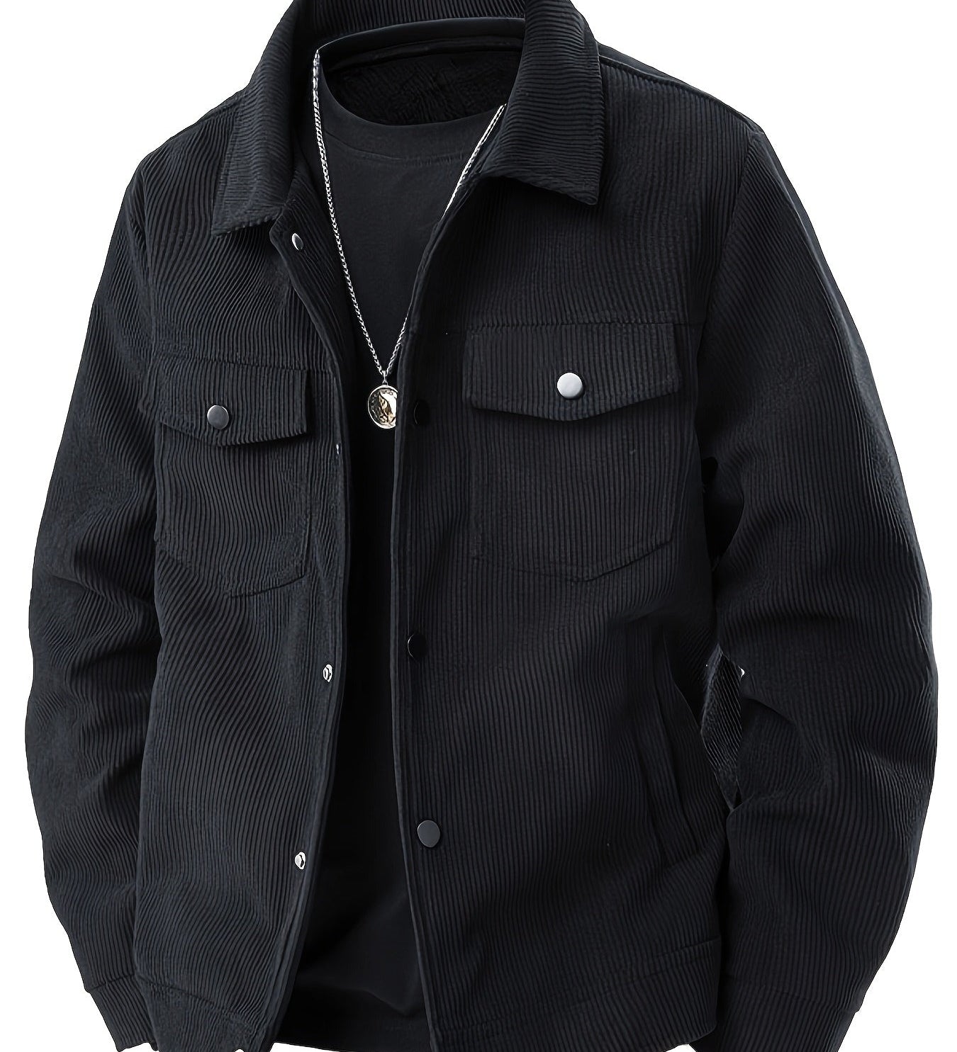 James | Cord-Texture Jacket