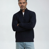 Graham | Casual Zip-Neck Jumper