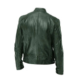 Nigel | Leather-Look Zip Jacket