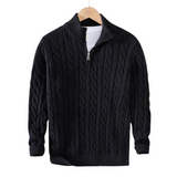 Graham | Casual Zip-Neck Jumper