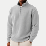 Thomas | Knitted Zip-Neck Jumper