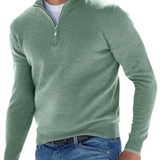 Eric | Classic Zip-Neck Jumper