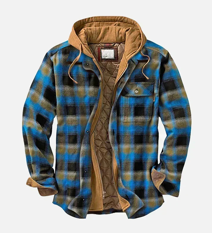 Barry | Checked Patchwork Jacket