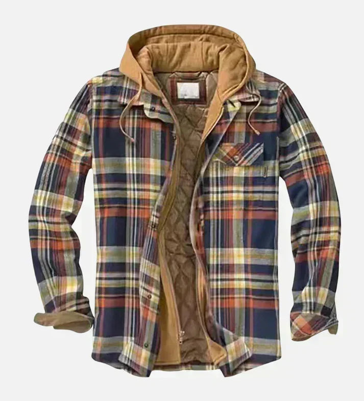 Barry | Checked Patchwork Jacket