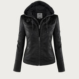 Monika - Elegant Leather Jacket
