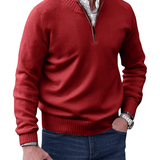 Keith | Everyday Zip-Neck Jumper