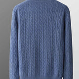 Dennis | Textured Half-Zip Jumper