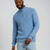 Graham | Casual Zip-Neck Jumper