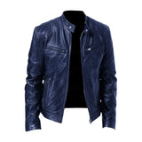 Nigel | Leather-Look Zip Jacket