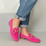 Alison Gold-Detail Loafers