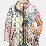 Suri Floral Print Quilted Jacket