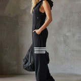 Zorana - Vintage Hooded Jumpsuit