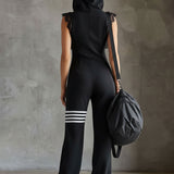 Zorana - Vintage Hooded Jumpsuit