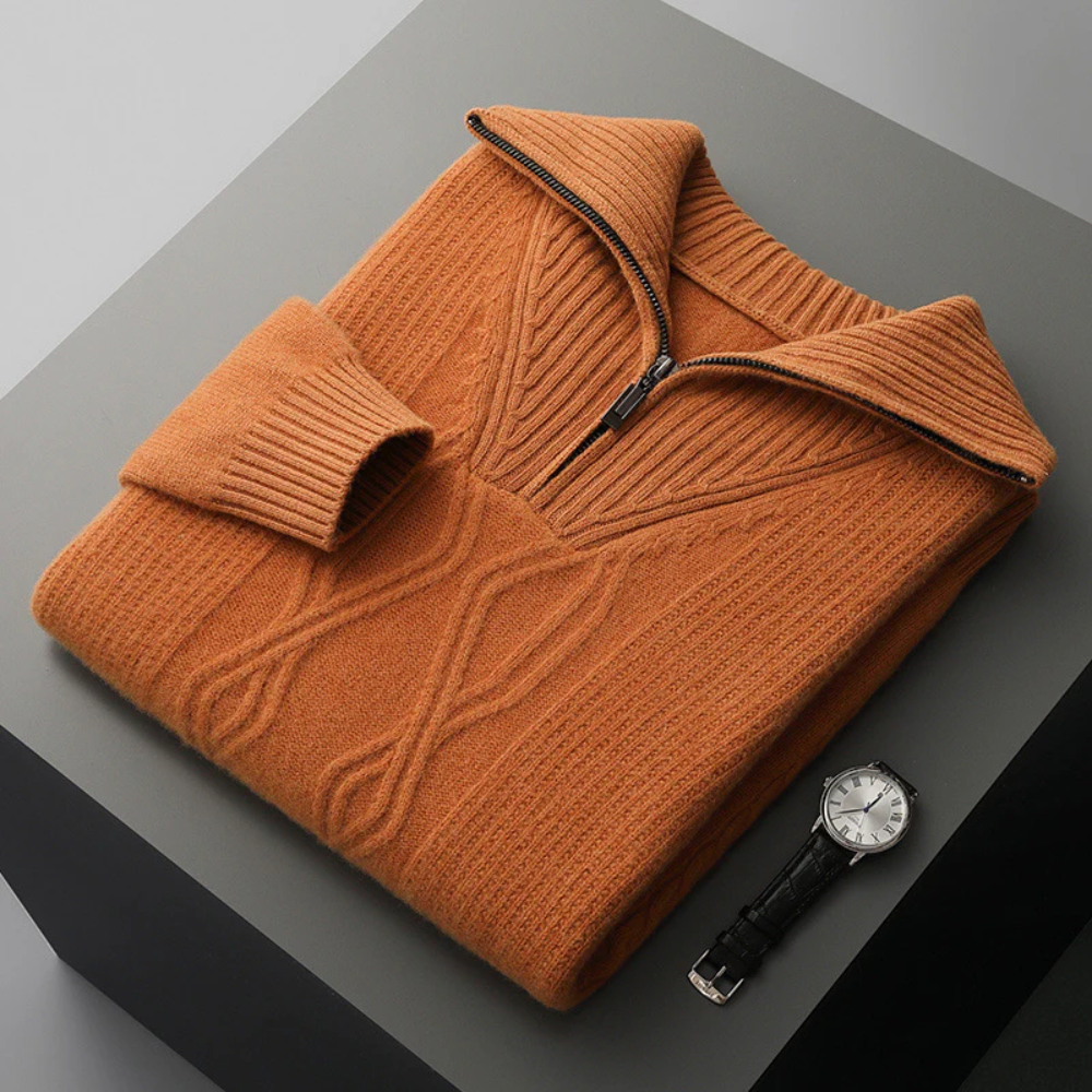 Robert | Classic Half-Zip Jumper