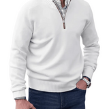Keith | Everyday Zip-Neck Jumper