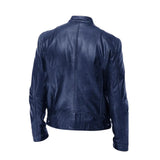 Nigel | Leather-Look Zip Jacket