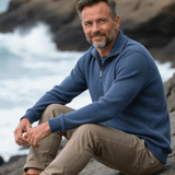 Daniel | Relaxed Zip-Neck Jumper
