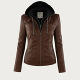 Monika - Elegant Leather Jacket