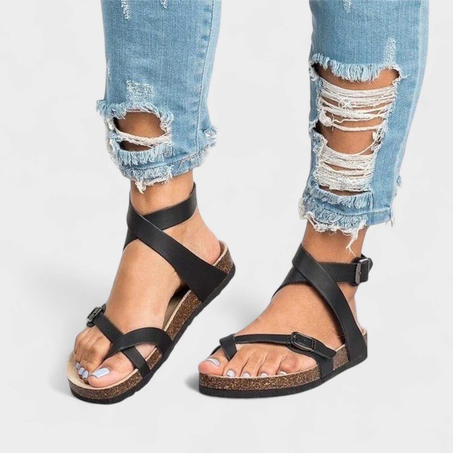Radmila – Leather sandals