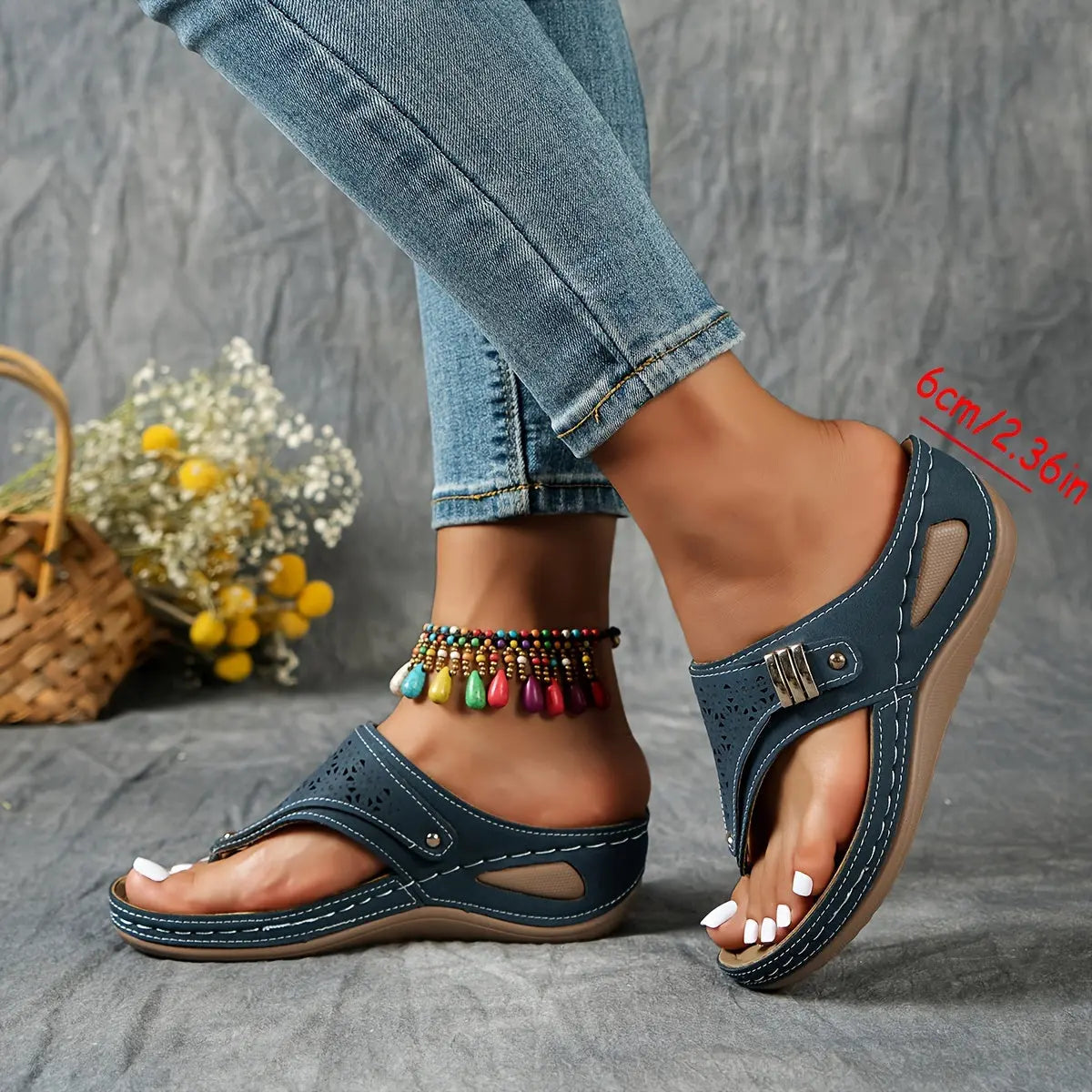 Élodie - Open-toe sandals for women