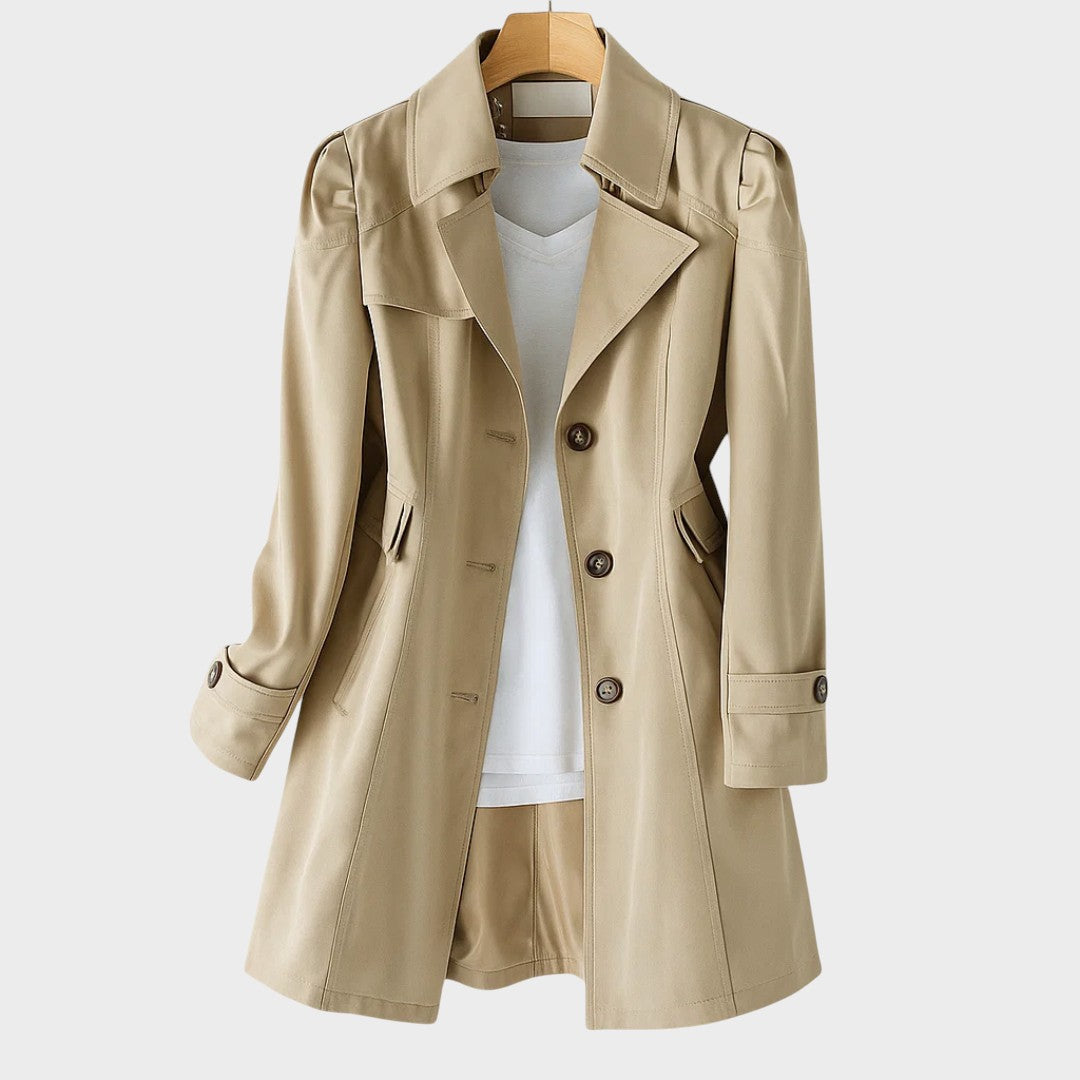 Vesna Vintage Gabardine Coat