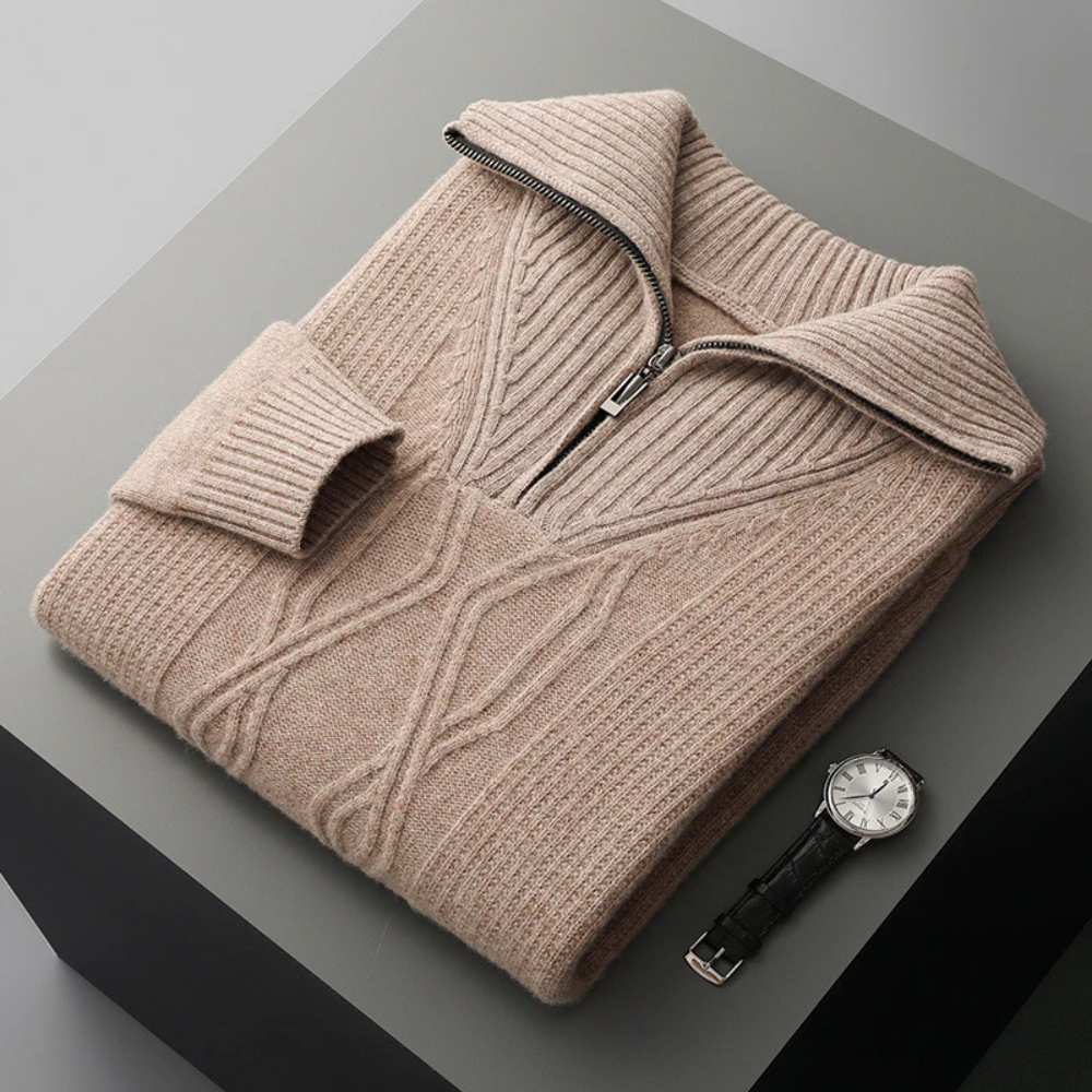 Robert | Classic Half-Zip Jumper