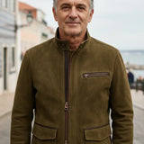 Mark | Suede-Effect Casual Jacket