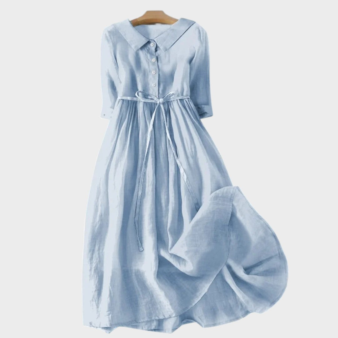 Ena Tie-Waist Summer Dress
