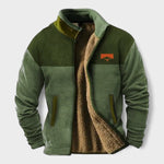 Adrian men's two-tone casual fleece jacket at Anne London, catalogue view 2