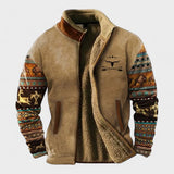 Adrian | Two-Tone Casual Fleece Jacket