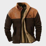 Adrian men's two-tone casual fleece jacket at Anne London, catalogue view 9
