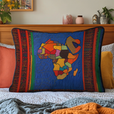 African Inspiration Quilted Cushion Cover