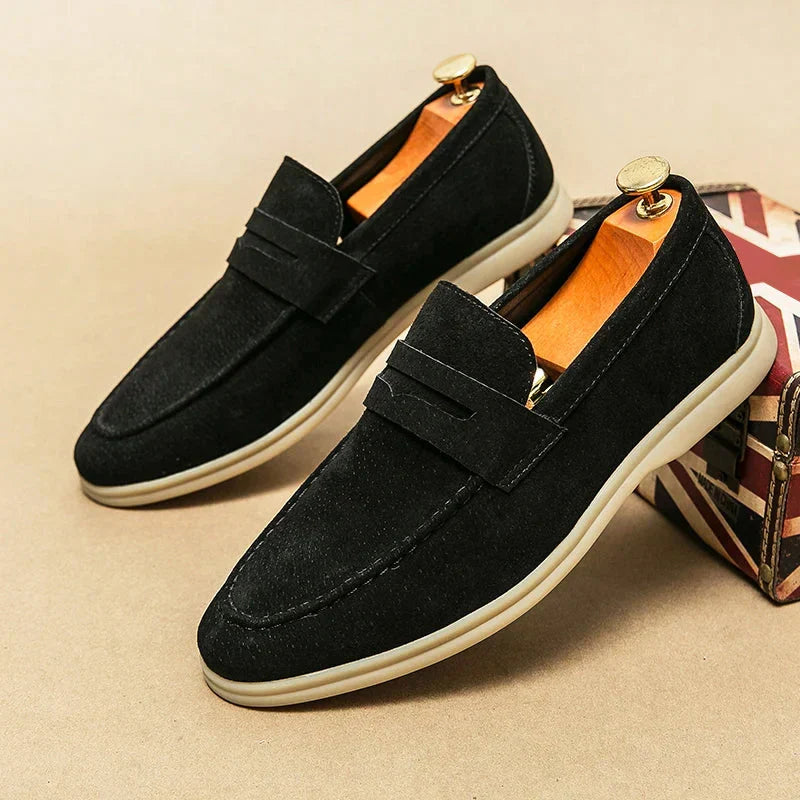 Philip | Refined Textured Slip-On Loafers