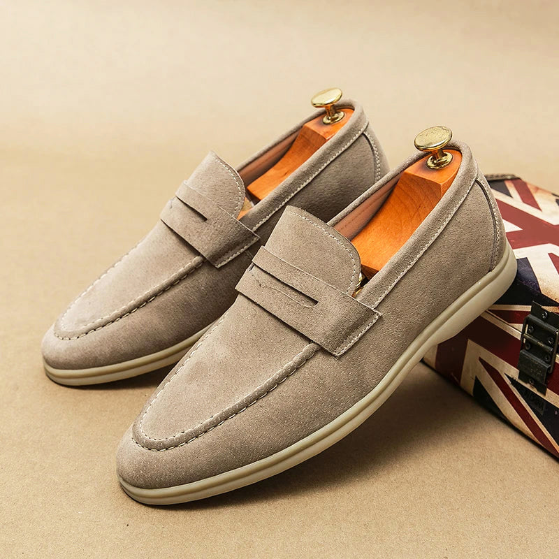 Philip | Refined Textured Slip-On Loafers