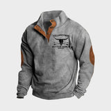 Arthur men's ranch-style half-zip sweatshirt at Anne London, catalogue view 3
