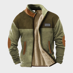 Aaron men's contrast-panel fleece jacket at Anne London, catalogue view 4