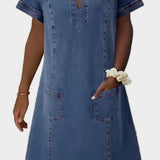 Denim dress | Alexandra