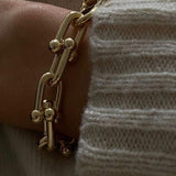 Petra Gold-Plated Bracelet