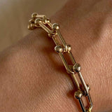 Petra Gold-Plated Bracelet